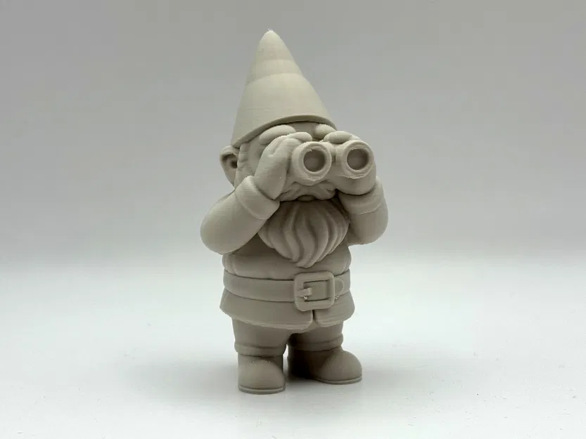 Mô hình 3D chú lùn làm vườn Peeking Garden Gnome trang trí độc đáo - Image 1