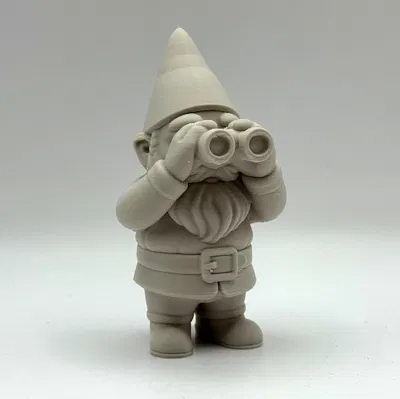 Mô hình 3D chú lùn làm vườn Peeking Garden Gnome trang trí độc đáo