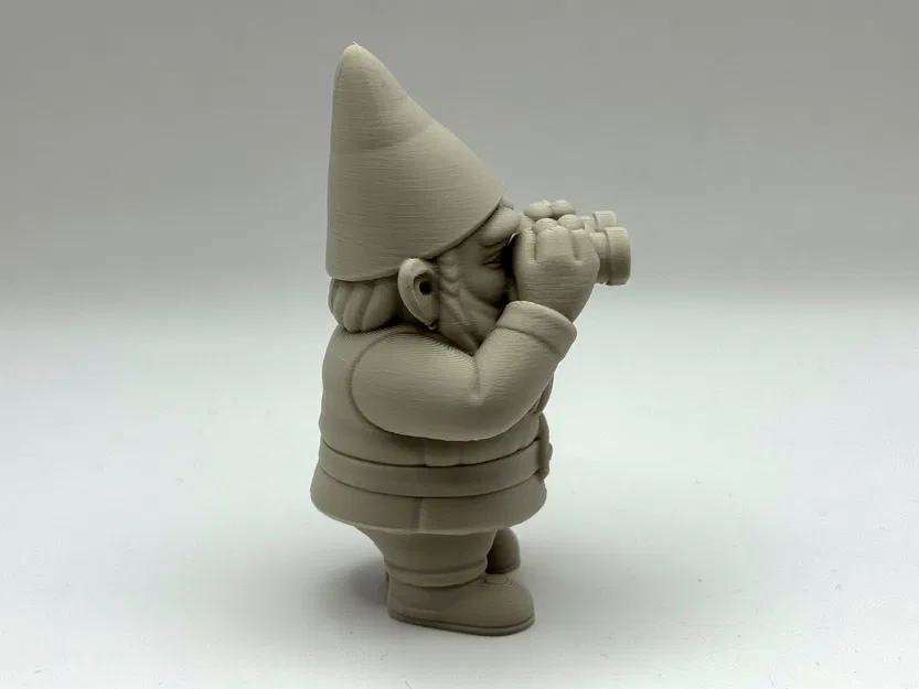 Mô hình 3D chú lùn làm vườn Peeking Garden Gnome trang trí độc đáo - Image 3