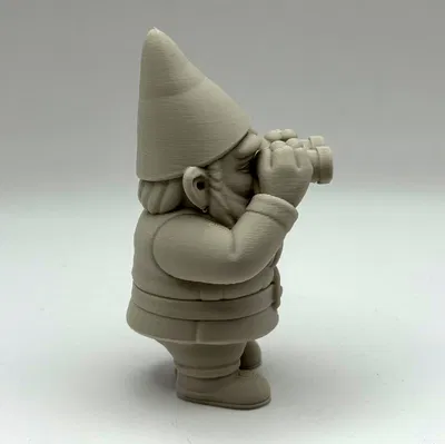 Mô hình 3D chú lùn làm vườn Peeking Garden Gnome trang trí độc đáo