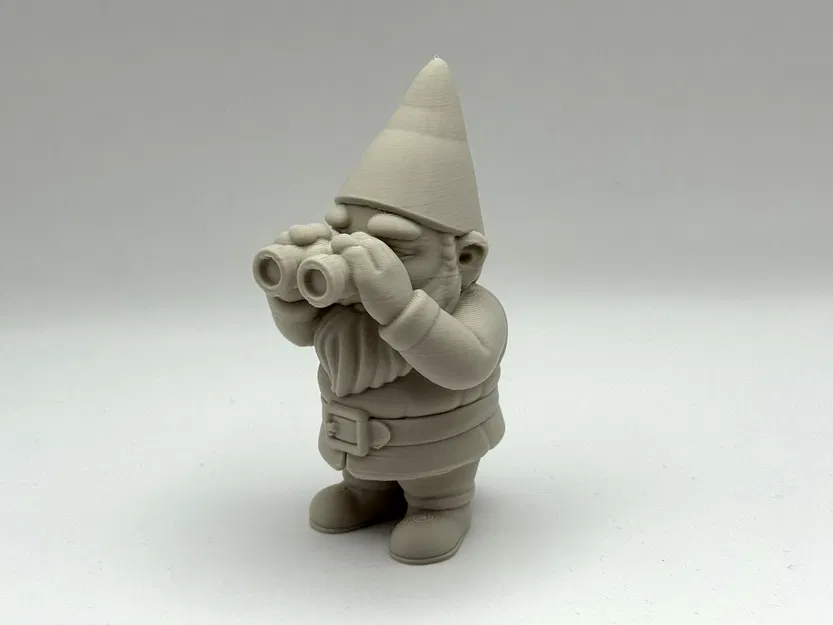 Mô hình 3D chú lùn làm vườn Peeking Garden Gnome trang trí độc đáo - Image 4