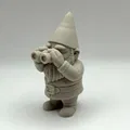 Mô hình 3D chú lùn làm vườn Peeking Garden Gnome trang trí độc đáo - Thumbnail 4