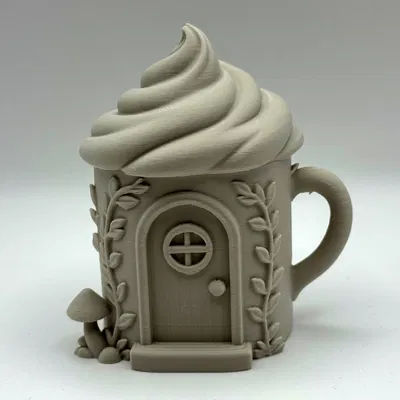 Mô hình Cốc Nhà Cổ Tích Cà Phê (Coffee Fairy House Mug)