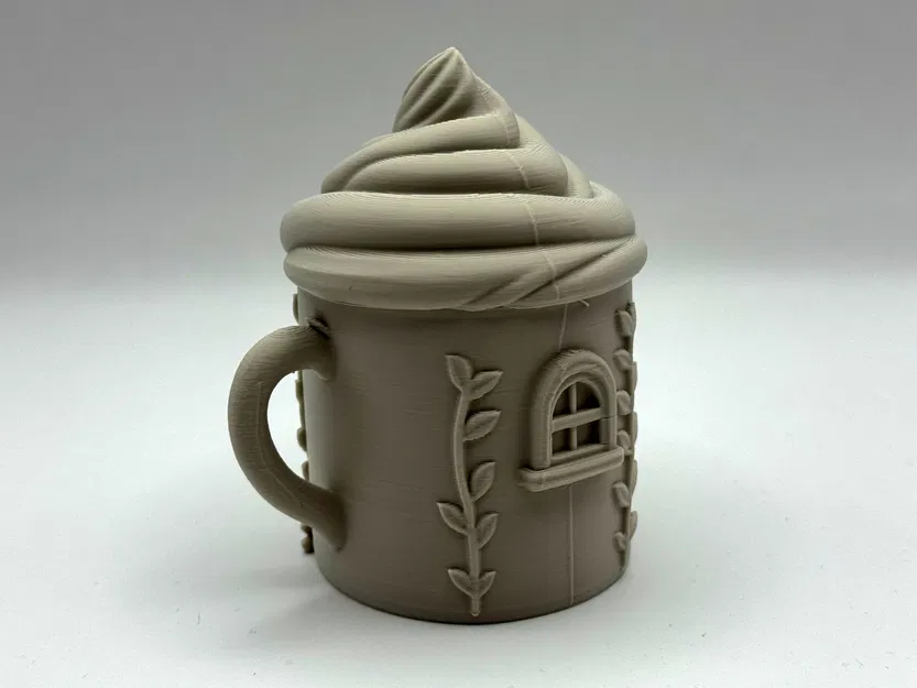 Mô hình Cốc Nhà Cổ Tích Cà Phê (Coffee Fairy House Mug) - Image 2
