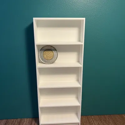 Mô hình tủ sách IKEA BILLY tỉ lệ 1:12