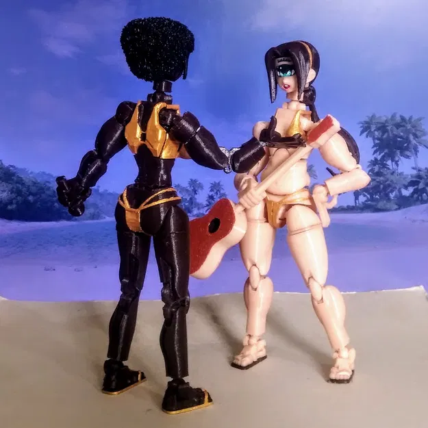 Bộ phụ kiện Bikini thời trang cho mô hình 3D Dummy 13 - Image 3