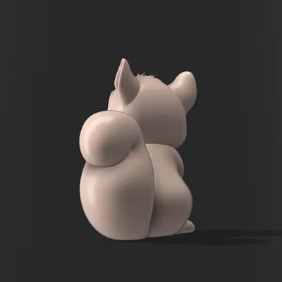 Huggy the Love Squirrel - Mô hình chú sóc tình yêu