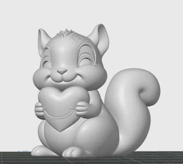 Huggy the Love Squirrel - Mô hình chú sóc tình yêu - Image 6