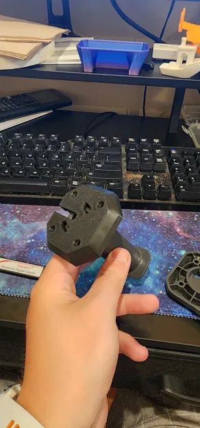 Ngàm gắn và khe luồn dây cho Centauri Carbon - Image 1