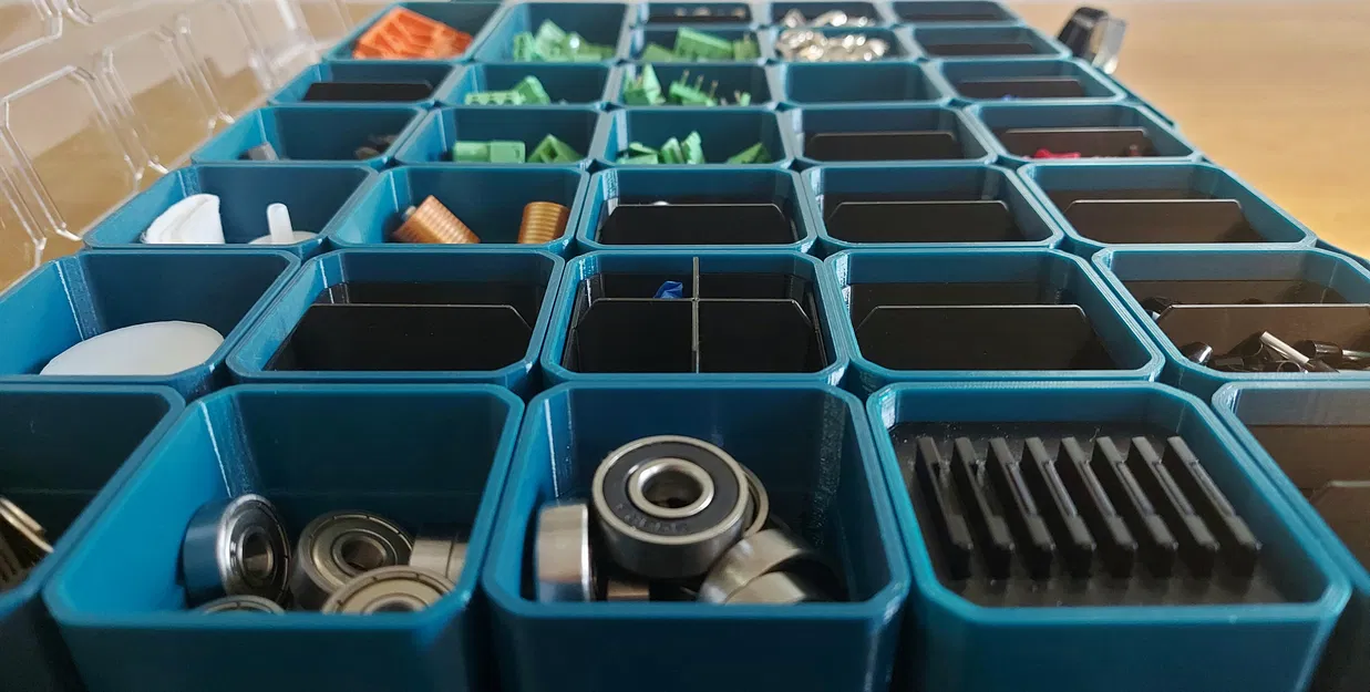 Các hộp ngăn chia lưu trữ cho Makita MAKPAC - Image 6