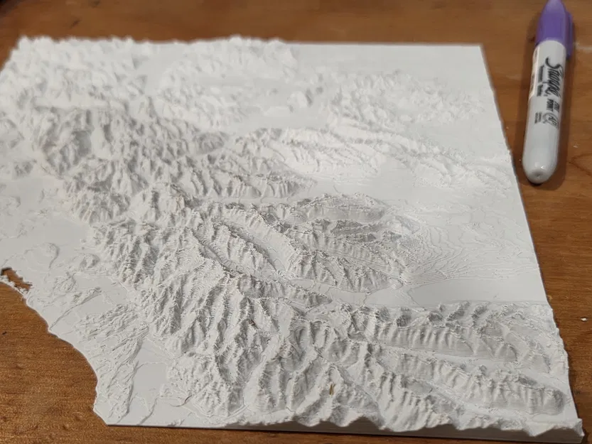 Mô hình địa hình 3D của New Zealand - Image 4