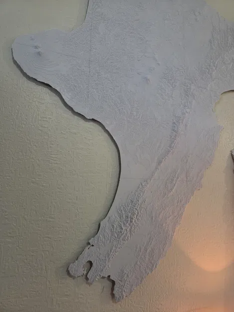 Mô hình địa hình 3D của New Zealand - Image 5