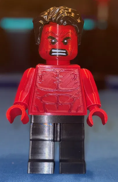 Mô hình Avengers Red Hulk Brick MegaFigure (Tỷ lệ 5:1) - Image 2