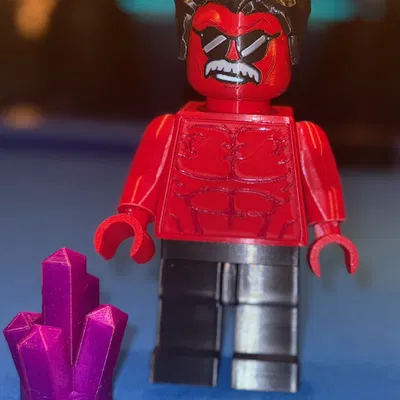 Mô hình Avengers Red Hulk Brick MegaFigure (Tỷ lệ 5:1)