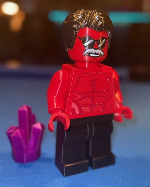 Mô hình Avengers Red Hulk Brick MegaFigure (Tỷ lệ 5:1) - Image 6