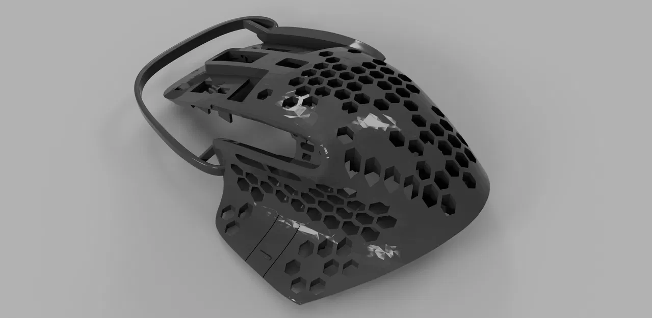 Vỏ chuột Logitech MX Master 3 dạng lưới tổ ong giúp thoáng mát - Image 2