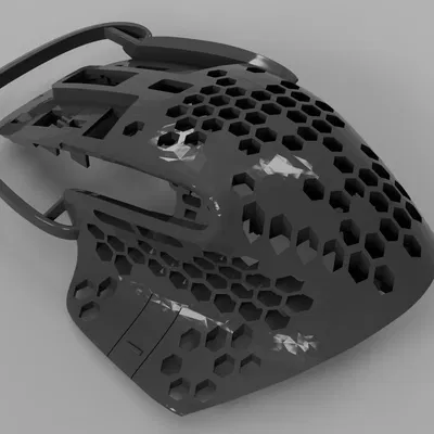 Vỏ chuột Logitech MX Master 3 dạng lưới tổ ong giúp thoáng mát