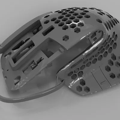 Vỏ chuột Logitech MX Master 3 dạng lưới tổ ong giúp thoáng mát