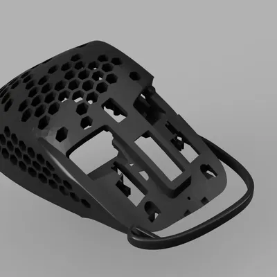 Vỏ chuột Logitech MX Master 3 dạng lưới tổ ong giúp thoáng mát