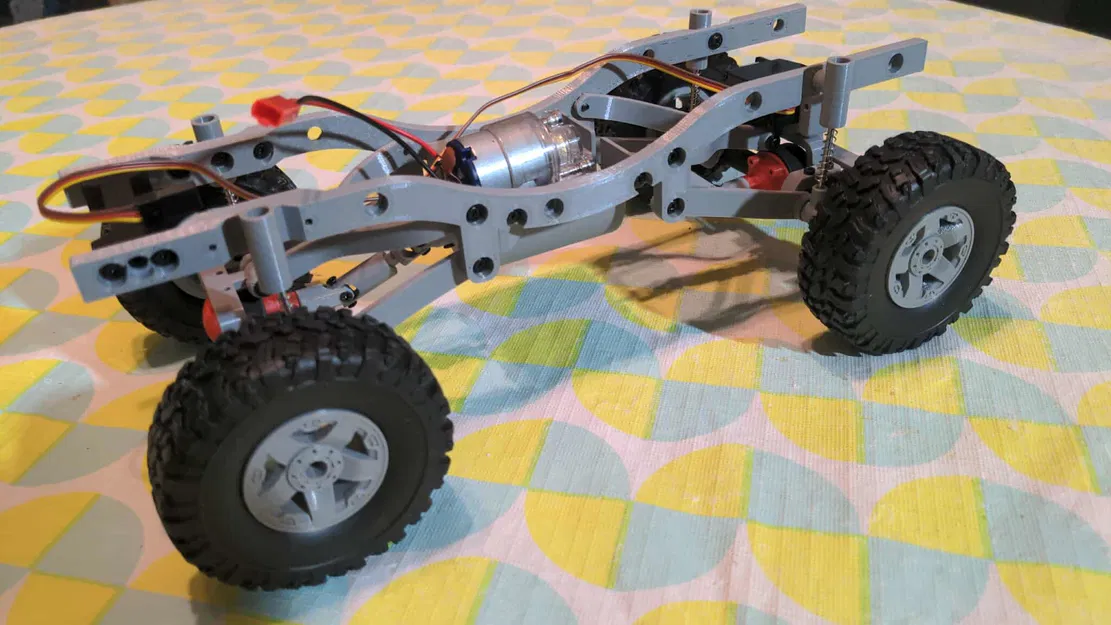 Khung gầm xe RC 1:16 Truck/Crawler 4x4 - Image 1
