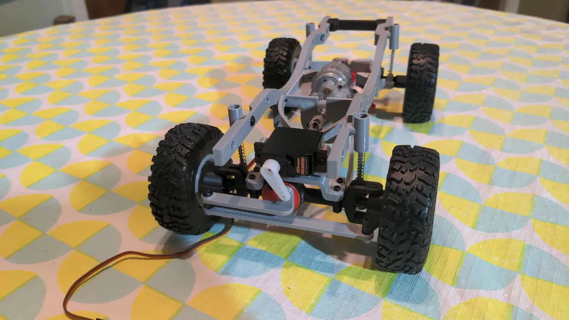 Khung gầm xe RC 1:16 Truck/Crawler 4x4 - Image 2