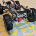 Khung gầm xe RC 1:16 Truck/Crawler 4x4 - Thumbnail 3