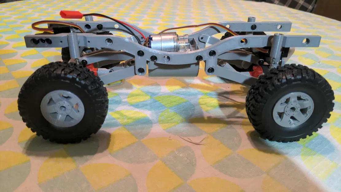 Khung gầm xe RC 1:16 Truck/Crawler 4x4 - Image 4