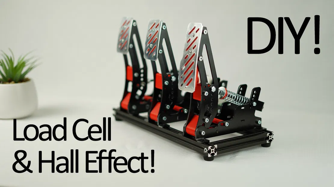 Diy Sim Pedals - Thiết kế Pedal đua xe tự chế cực chất - Image 1