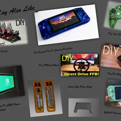 Diy Direct Drive FFBeast Sim Racing Wheel (Vô lăng đua xe tự chế)