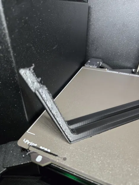 Bộ chắn rác/mảnh vụn máng dẫn hướng - Thiết kế Unibody, không dùng nam châm, có gờ chặn - Image 3