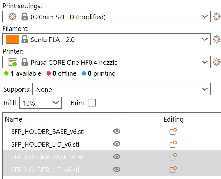 Hộp/Nắp đựng SFP - Image 2