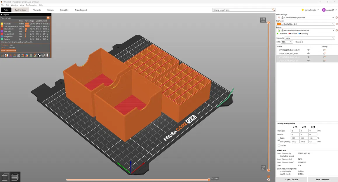 Hộp/Nắp đựng SFP - Image 3