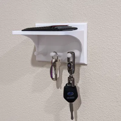 Giá Treo Chìa Khóa Kèm Khay Đựng Ví
