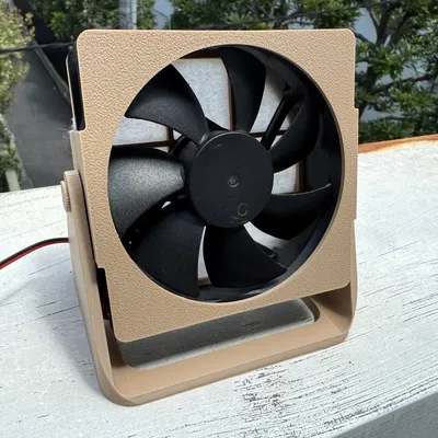 Quạt Để Bàn Mini (92mm) (Không Cần Ốc Vít!)