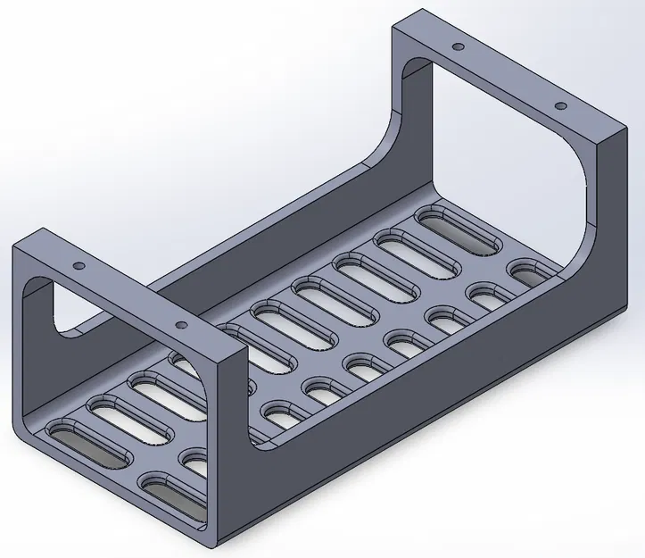 Khay Đi Dây Gắn Dưới Bàn (Under Desk Cable Tray) - Image 4