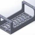 Khay Đi Dây Gắn Dưới Bàn (Under Desk Cable Tray) - Thumbnail 4