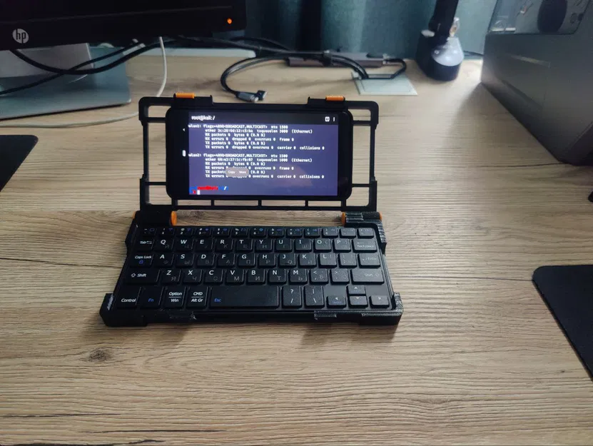 Pixel 3 XL Clamshell Palmtop - NetHunter C-deck v2.2.0 PETG - Image 1