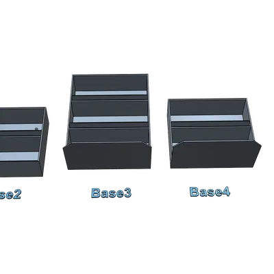 Bộ kệ và hộp đựng gia vị in 3D dễ dàng không cần support