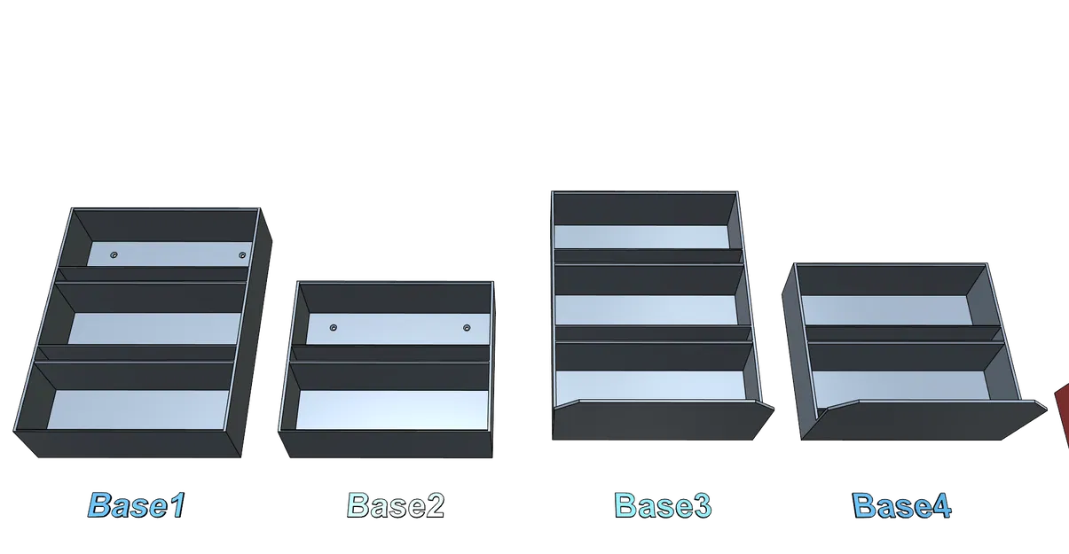 Bộ kệ và hộp đựng gia vị in 3D dễ dàng không cần support - Image 5