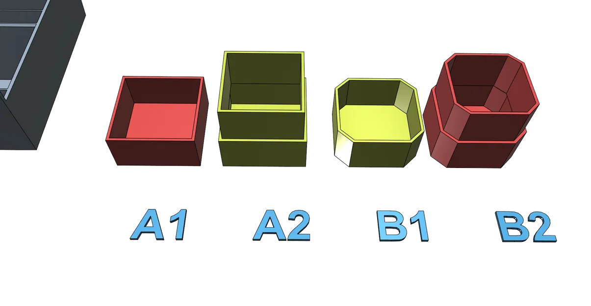Bộ kệ và hộp đựng gia vị in 3D dễ dàng không cần support - Image 6
