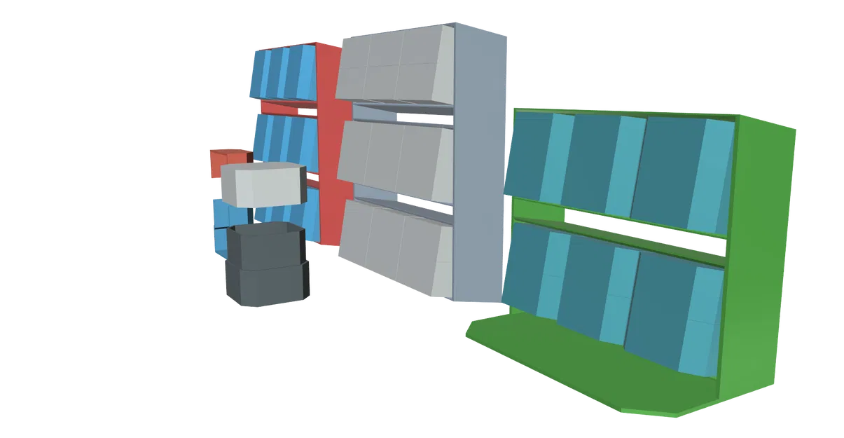 Bộ kệ và hộp đựng gia vị in 3D dễ dàng không cần support - Image 8