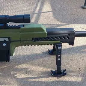 Mô hình súng Anti Material Rifle trong Helldivers 2