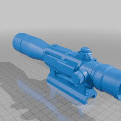 Mô hình súng Anti Material Rifle trong Helldivers 2