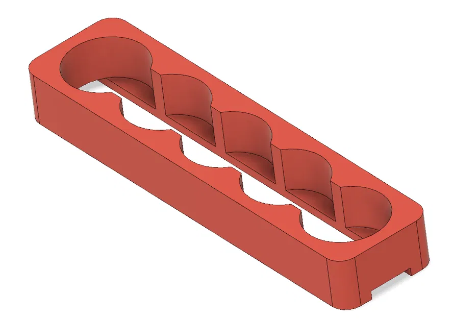 Gá Hàn Pin 18650 — 5 Khe - Image 1