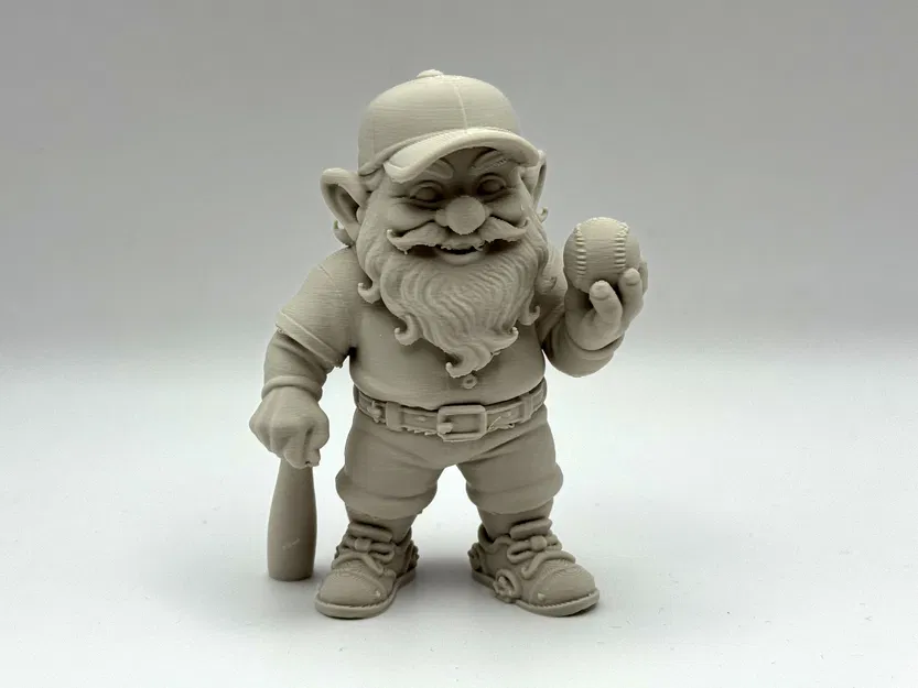 Tượng Chú Lùn Chơi Bóng Chày (Baseball Garden Gnome) - Image 3