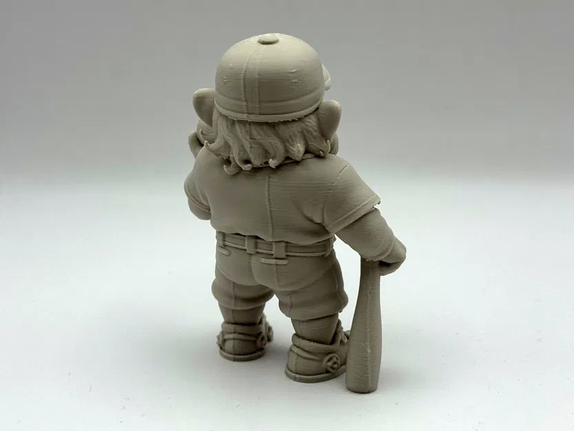 Tượng Chú Lùn Chơi Bóng Chày (Baseball Garden Gnome) - Image 4