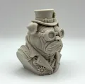Tượng bán thân Bulldog phong cách Steampunk - Thumbnail 5