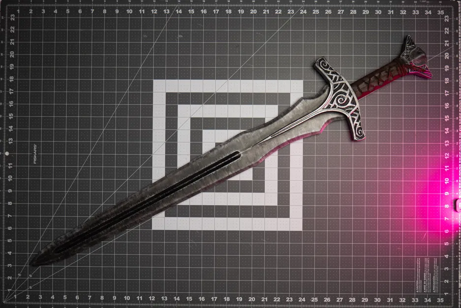 Mô hình Steel Sword từ game Skyrim - Image 1