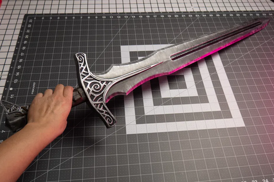 Mô hình Steel Sword từ game Skyrim - Image 2