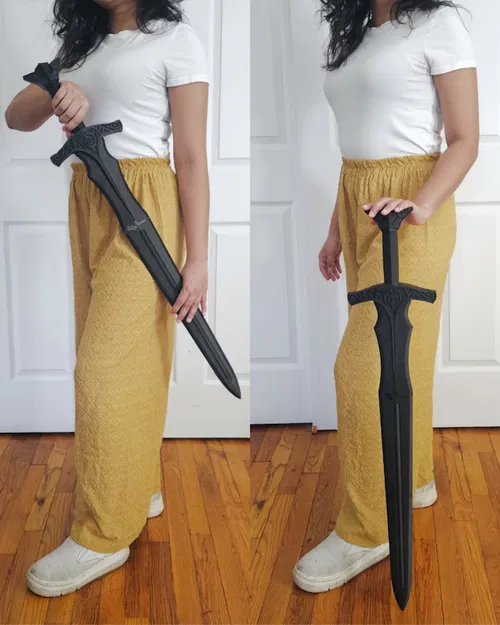 Mô hình Steel Sword từ game Skyrim - Image 3